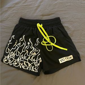 Kill Crew Mauy Thai shorts size small mid thigh cut